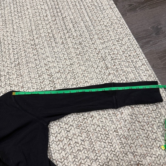 Free People Black Ribbed High Neck Long Sleeve - Picture 8 of 8